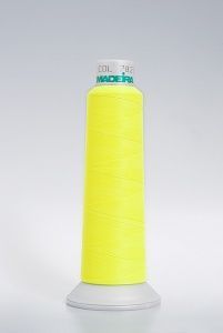 Нитки матовые, вышивальные, MADEIRA №40, 2500м (7823 neon)
