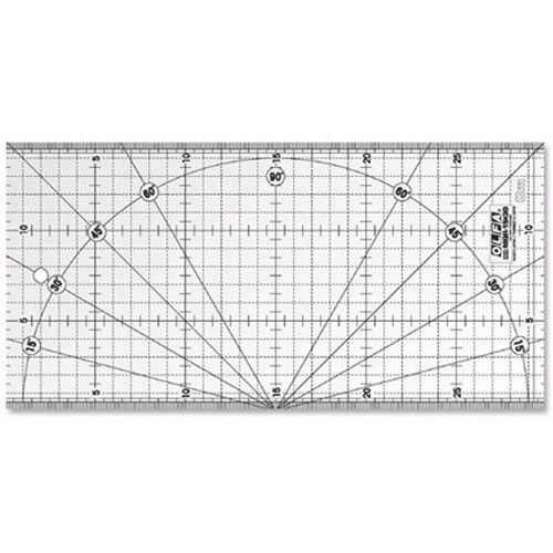 Линейка OLFA разметочная метрическая MQR-15x30