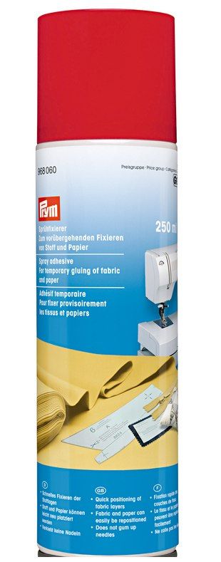 Фиксирующий спрей для временной фиксации тканей, 250 мл PRYM 968061