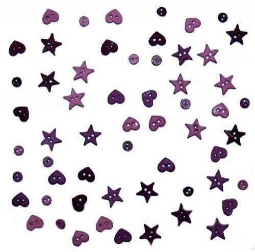 Декоративные пуговицы Dress It Up Форма сливы арт.3247