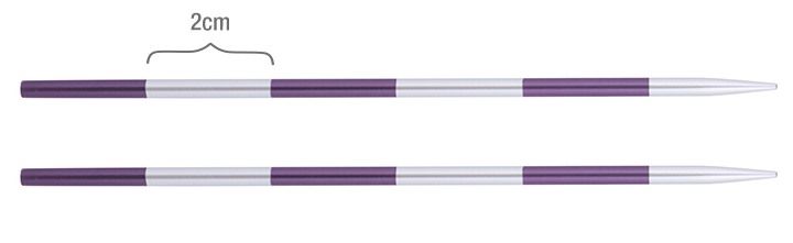 Спицы съемные "SmartStix" 3,75мм для длины тросика 28-126см KnitPro 42124
