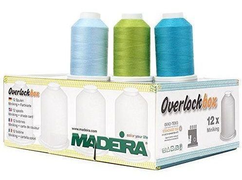 Набор ниток для оверлока  3+1 (Overlockbox 3+1) Madeira 9201