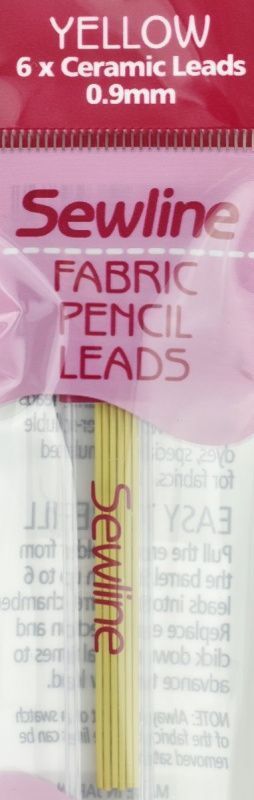 Набор запасных грифелей, 6шт цвет желтый Sewline FAB50008