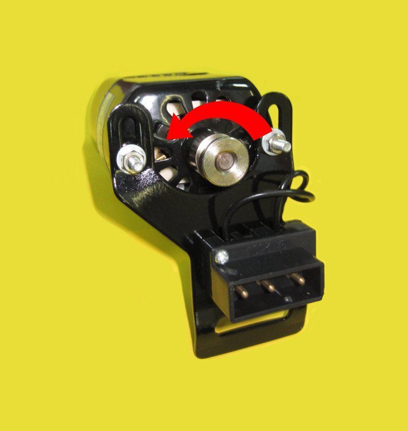 Электропривод(мотор) с электронной педалью Jegon для швейных машин 90W