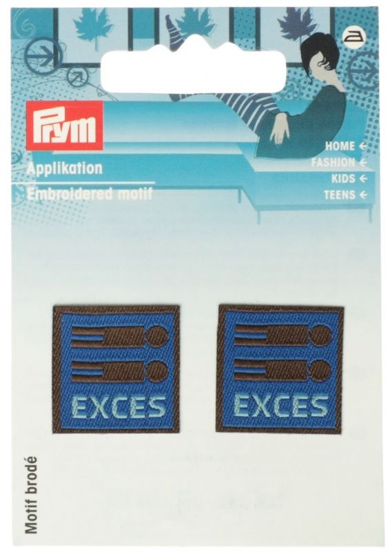 Термоаппликация EXCES (2шт.) PRYM 926074