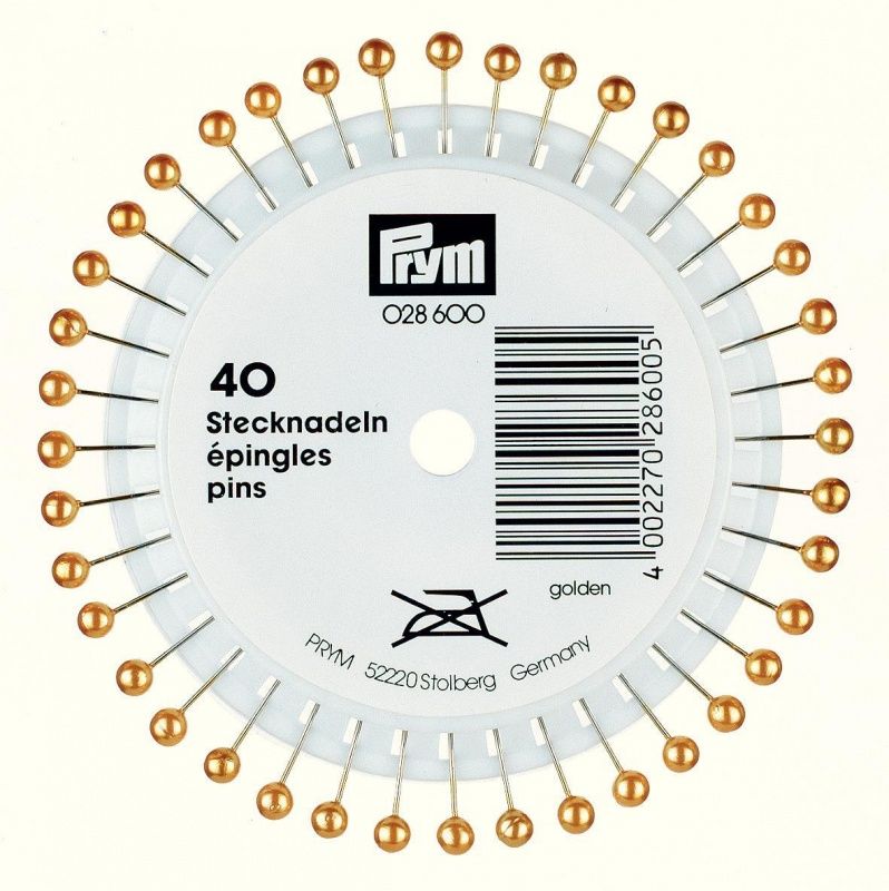 Булавки 40х0,58 мм PRYM 028600