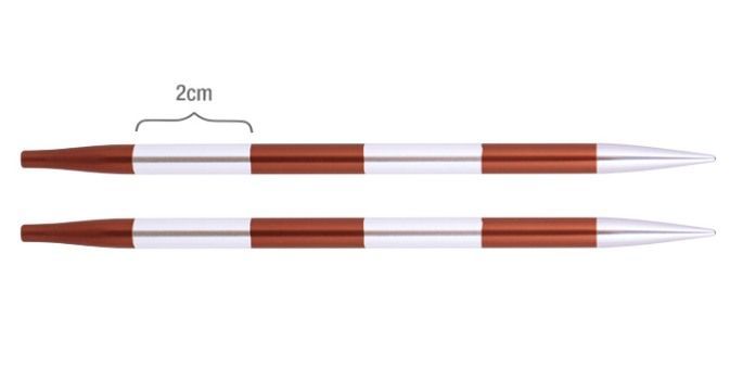 Спицы съемные "SmartStix" 5,5мм для длины тросика 20см KnitPro 42148