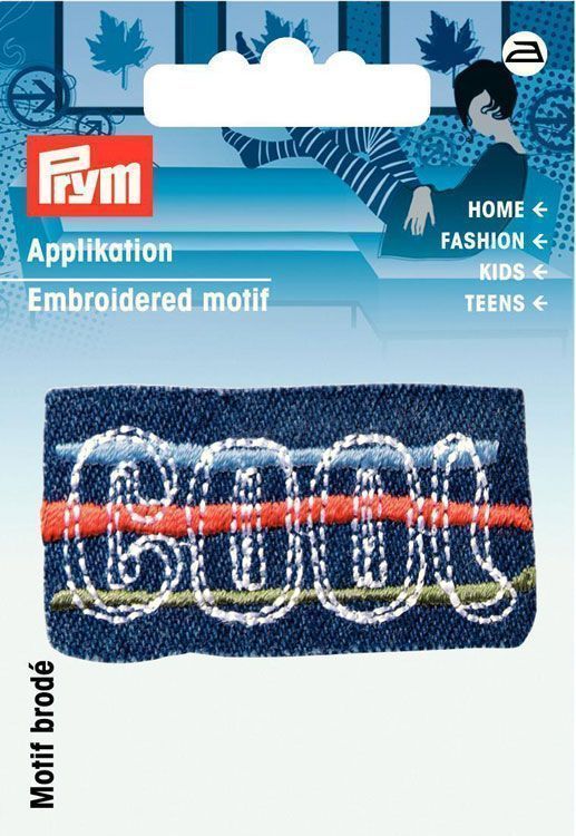 Аппликация COOL джинс 5,5х3см PRYM 925916