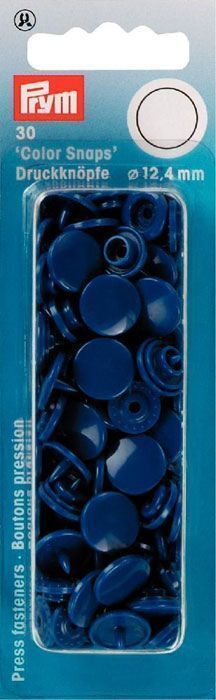 Кнопки Color Snaps цвет синий 12,4мм 30 шт в уп PRYM 393158