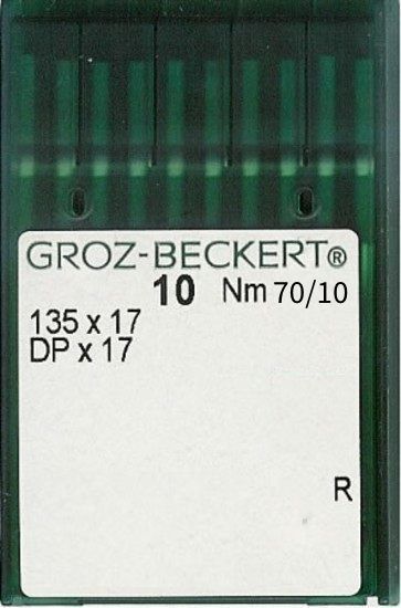 Игла Groz-beckert DPx17 №70/10 10шт