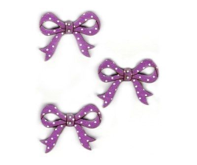 Декоративные пуговицы БАНТИКИ Aurora AU-B4835