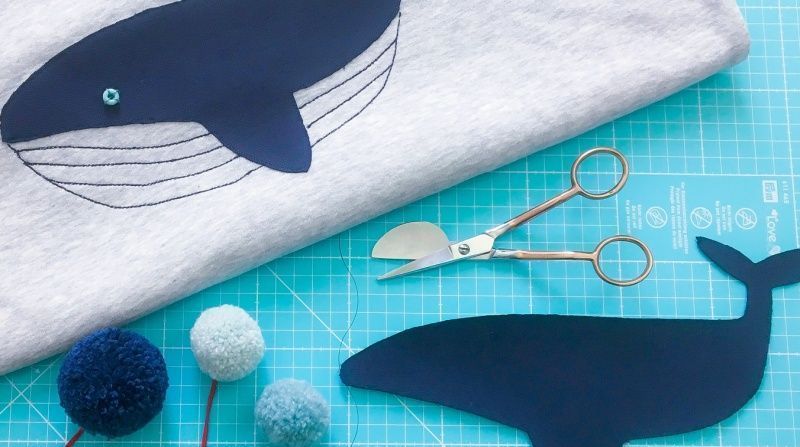 Ножницы для аппликаций, длина 15см Prym 610570