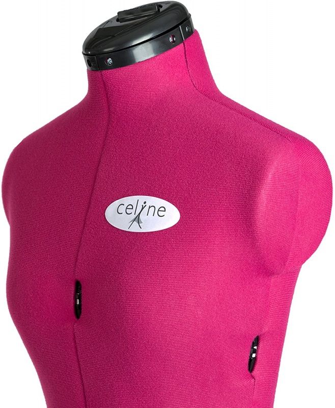 Манекен женский портновский Celine "S" (42-52) Standart Fuchsia (красный)