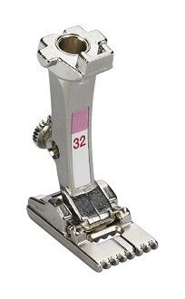 Лапка Bernina №33 для застрачивания защипов (9 желобков)