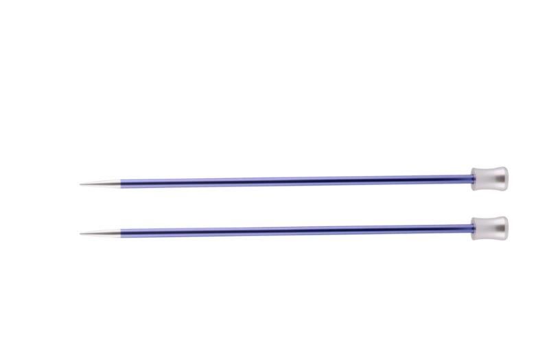 Спицы прямые Zing 3,75мм/25см, алюминий, 2шт в упаковке, KnitPro, 47238