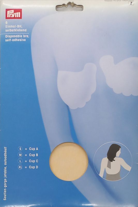 Одноразовый самоклеящийся бюстгалтер, р-р S PRYM 991830