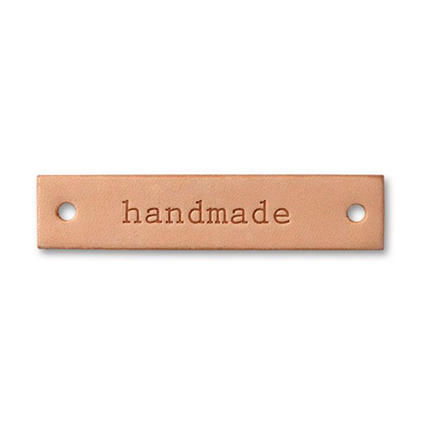 Эмблема "Handmade" 60*13мм для пришивания PRYM 403795