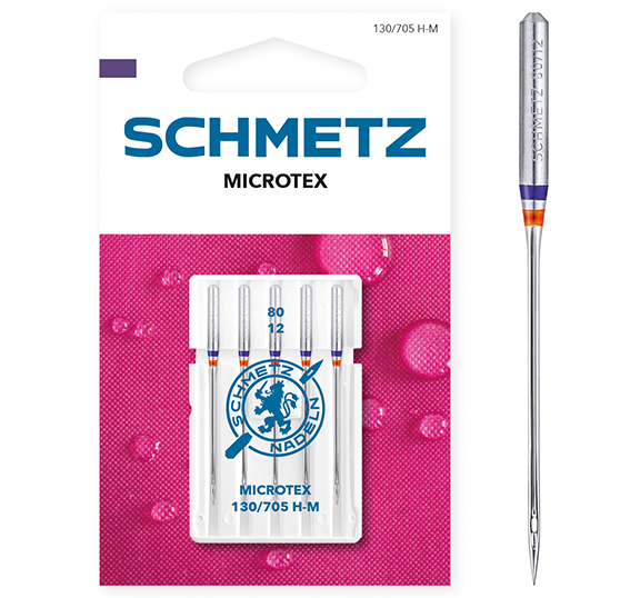 Иглы Schmetz микротекс №80 5шт. 130/705H