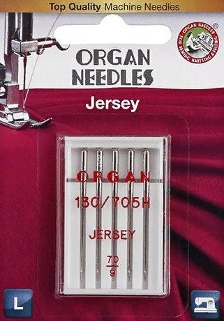 Иглы ORGAN джерси 5/70 Blister