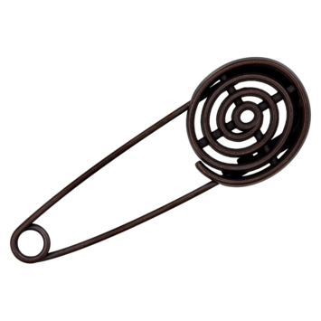 Булавка декоративная металлическая, 1 шт, 7.5 cм Union Knopf 500468-075-0088