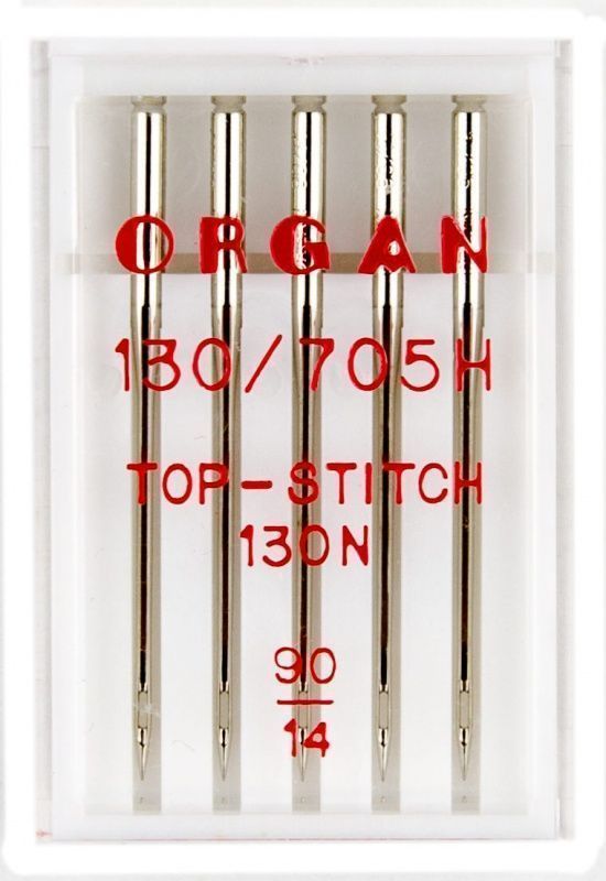 Иглы Organ TOP STITCH 5/90
