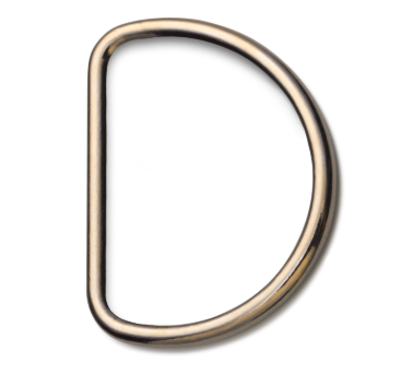 Полукольца 40мм, сплав цинка, светлого золота, 2шт в упаковке PRYM 555416