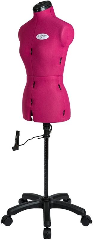 Манекен женский портновский Celine "S" (42-52) Standart Fuchsia (красный)