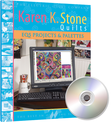 Дополнительный компонент к Electric Quilt "Karen Stone" A-STOCD | Фото 1
