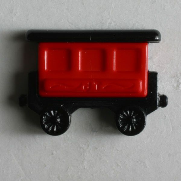 Пуговицы "DILL", цв.красный (20 мм) арт.231350/20-30