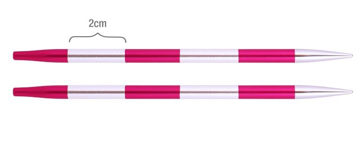 Спицы съемные "SmartStix" 5мм для длины тросика 28-126см KnitPro 42127