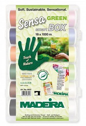 Набор Smartbox SENSA Green, для вышивки и квилтинга Madeira 8037