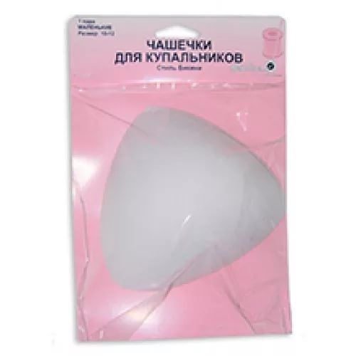 Чашечки для купальников, р-р А, цв.белый  Hemline 962.S