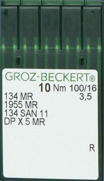 Игла Groz-beckert 134 MR 3,5 (№100) 10 шт