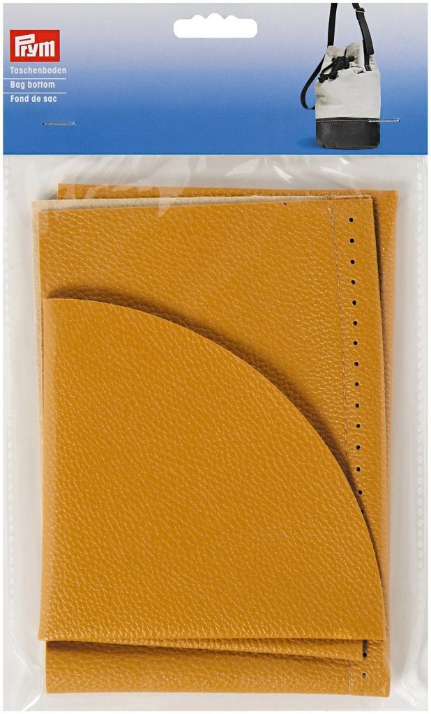 Дно для сумки, цв. горчичный, ? 24 cм x 11 cм, арт.615936