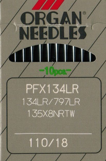 Иглы Organ PFx134 LR/110 10 шт.