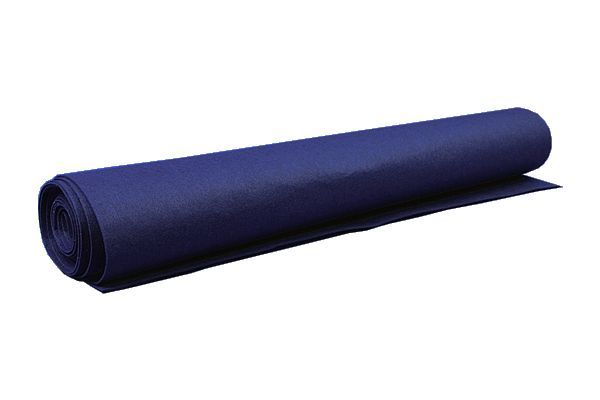 Шевронная ткань Aurora Felt Navy 90х25 см, 300 гр/м2