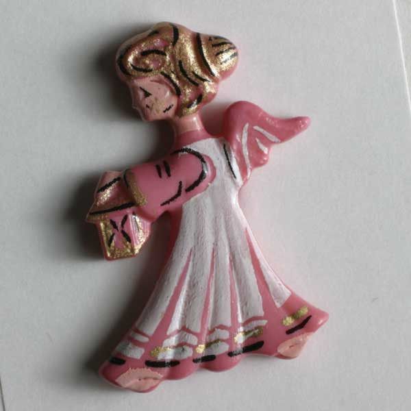 Пуговицы "DILL", цв.розовый (25 мм) арт.320099/25-30