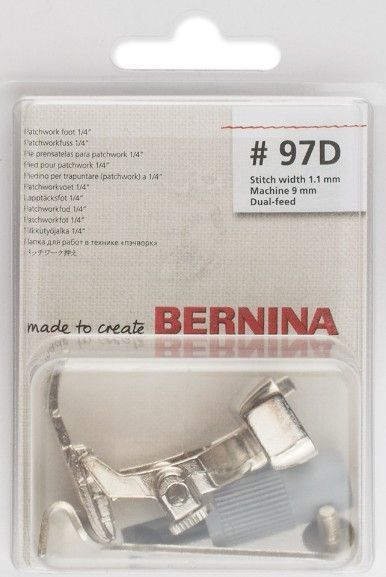 Лапка Bernina №97D для работ в технике "пэчворк"