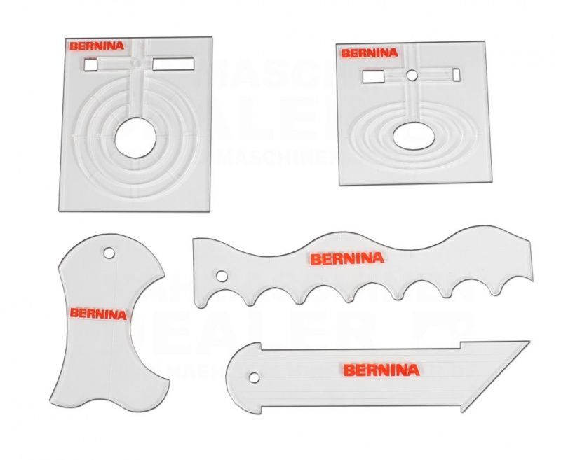 Комплект линеек Bernina для швейных машин, машин с длинным рукавом со столом 102 379 70 01