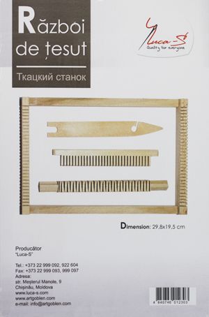 Ткацкий станок малый, 29,8*19,5 см Luca-S