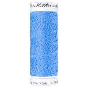 Нитки Mettler SERAFLEX 120 для эластичных швов, 130 м (0818 голубой)