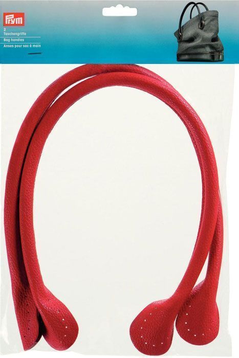 Ручки для сумки "Тереза",цв.красный (60 см) PRYM 615196