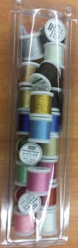 Набор ниток Metallic Sparkling MADEIRA (20x 100 м) 8078