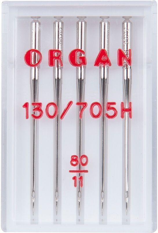 Иглы Organ универсальные № 80 5 шт. 130/705H