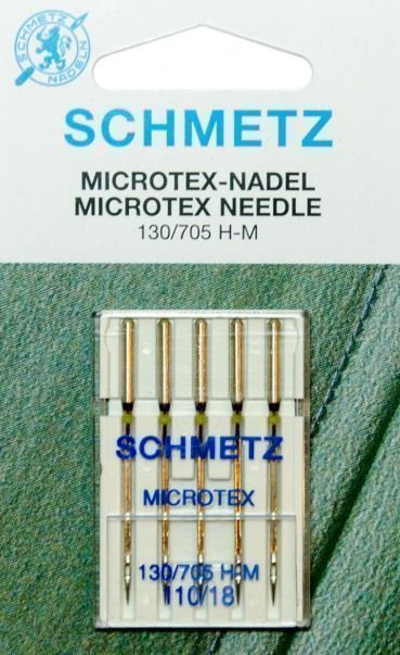 Иглы Schmetz микротекс №60 5шт. 130/705H