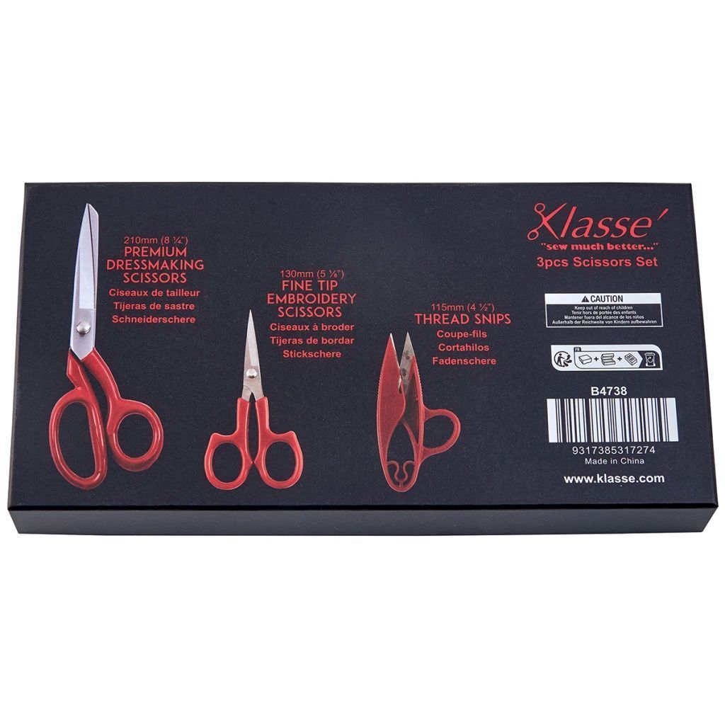 Набор из двух ножниц и сниппера Klasse Hemline B4738