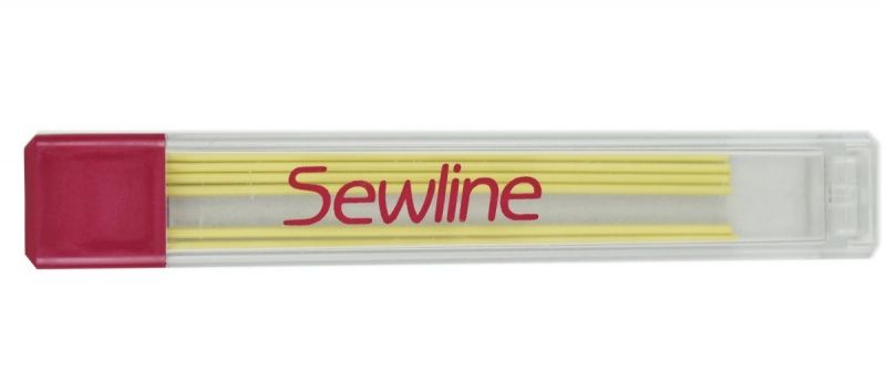 Набор запасных грифелей, 6шт цвет желтый Sewline FAB50008