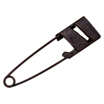 Булавка декоративная металлическая, 1 шт, 7.5 cм Union Knopf 500469-075-0088