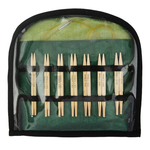 Набор Special Interchangeable Needle Set съемных спиц Bamboo KnitPro 22565