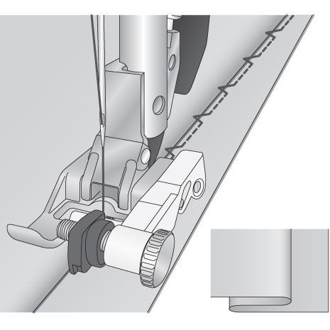 Лапка для потайного подшивания с системой IDT™ PFAFF 820256096